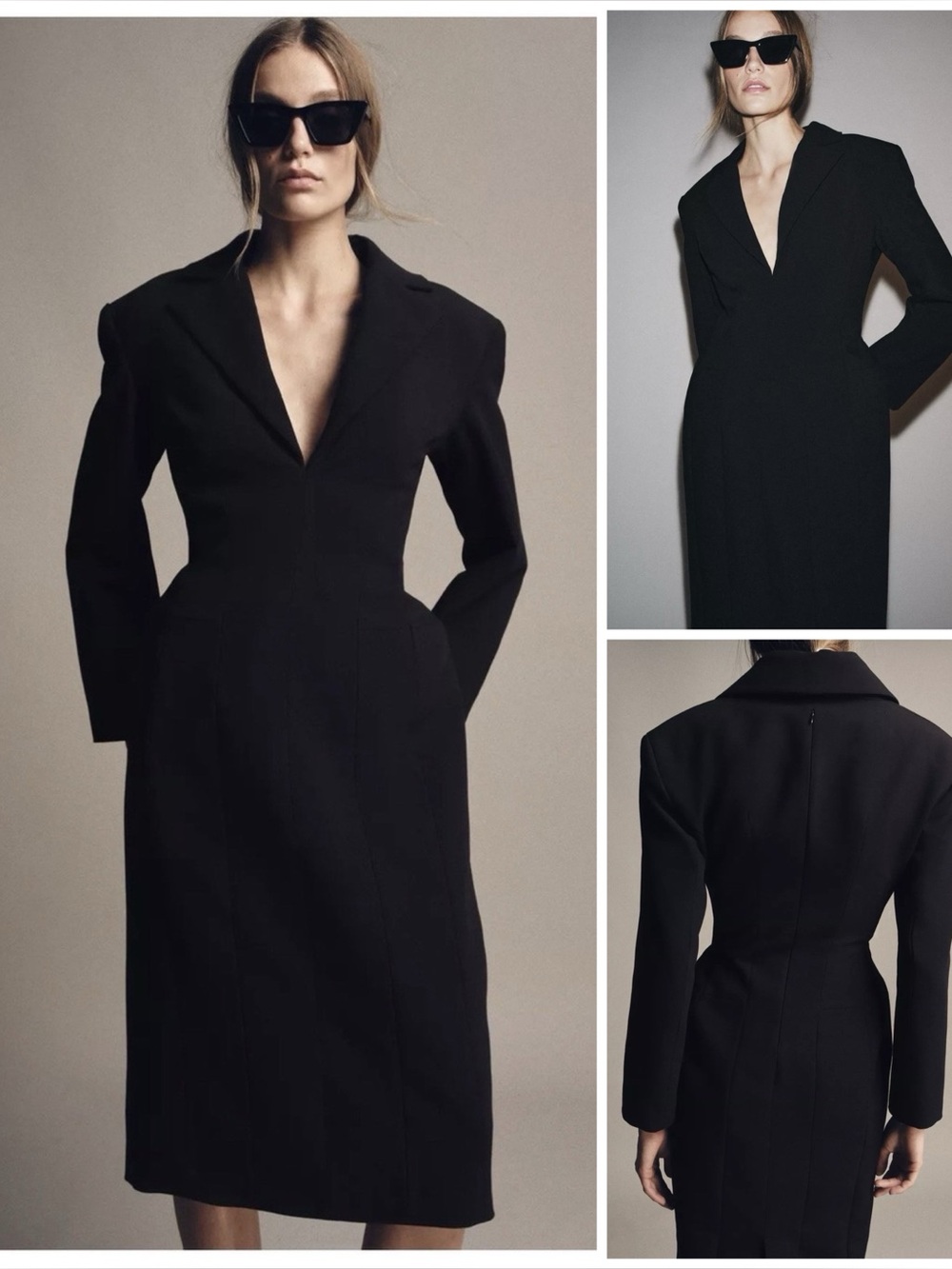 ZARA ~ ZW LIMITED EDITION Coat Dress